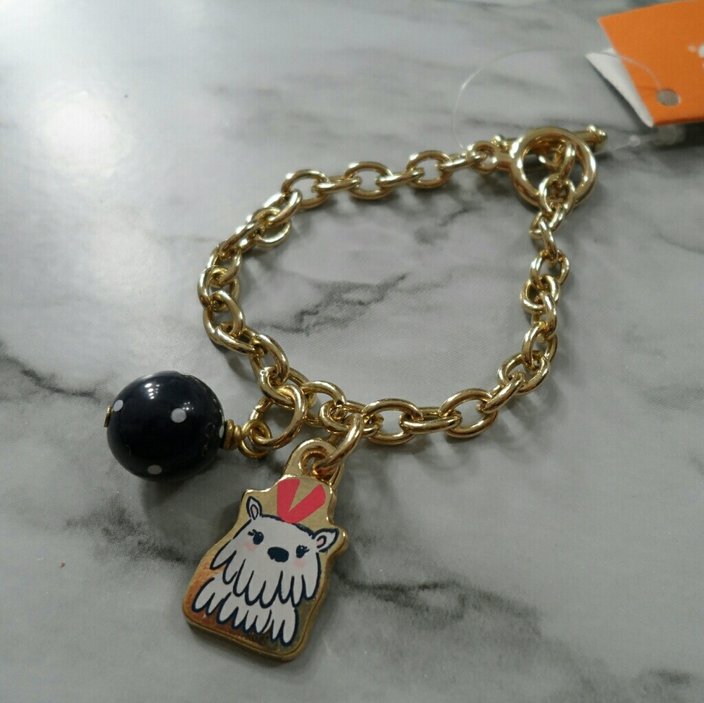 Gymboree | gold charm bracelet